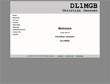 Tablet Screenshot of dl1mgb.com